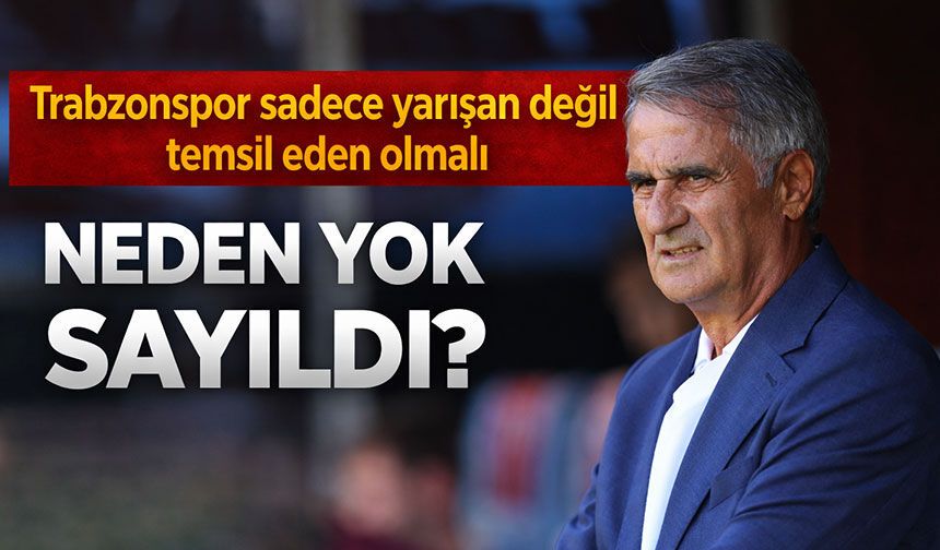 “Trabzonspor sadece yarışan değil temsil eden olmalı”