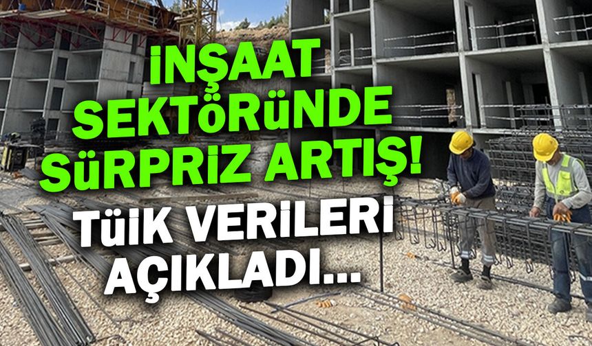 İnşaat Üretimi Yıllık %5,9 Yükseldi: İşte Şubat Ayı Karnesi