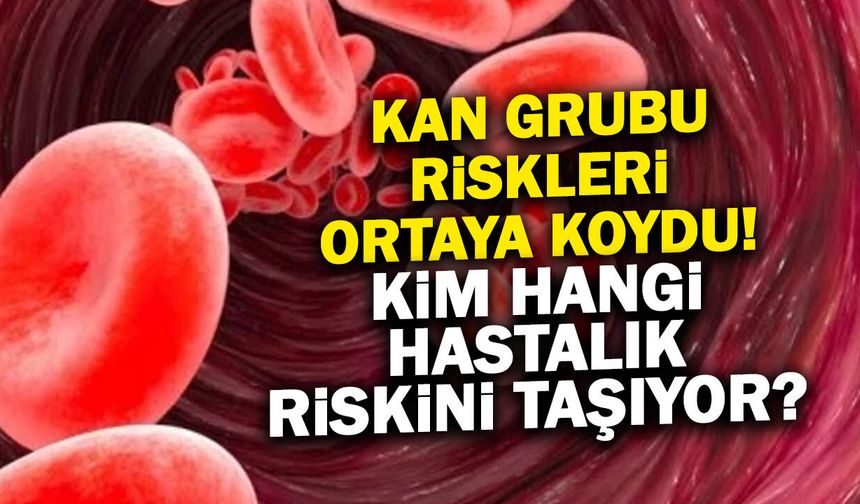 Kan Grubu Riskleri Ortaya Koydu! Hangi Grup Risk Taşıyor?
