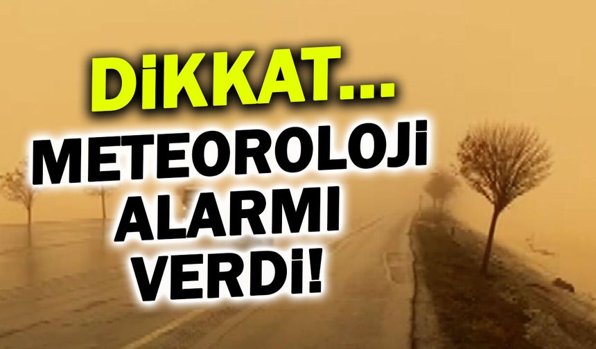 Sıcaklıklar Fırlıyor, Çöl Tozu Kapıda! Meteoroloji'den 81 İl İçin Uyarı