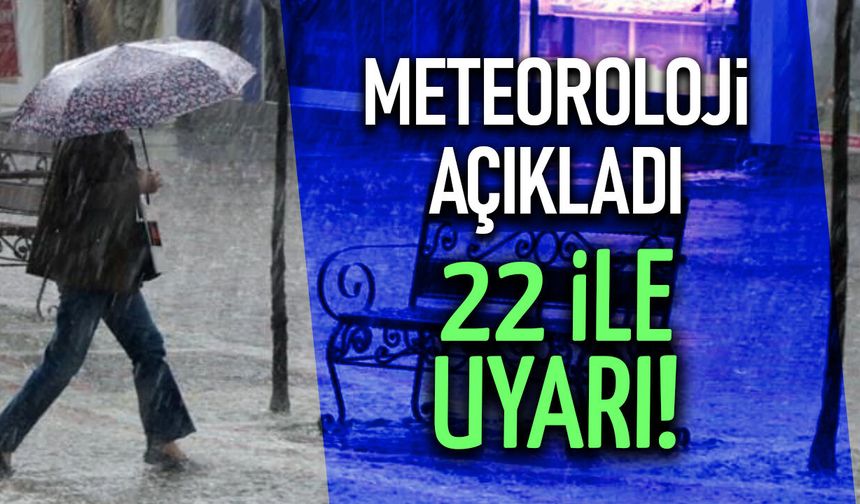 MGM’den 22 İl İçin Kritik Sağanak Uyarısı! 27 Nisan Hava Durumu