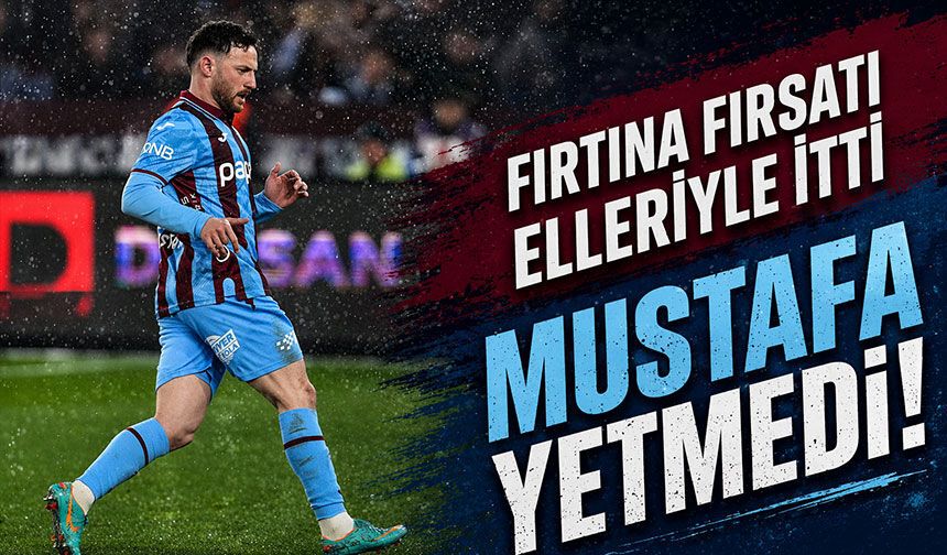 Trabzonspor Zirvede Büyük Fırsatı Elleriyle İtti