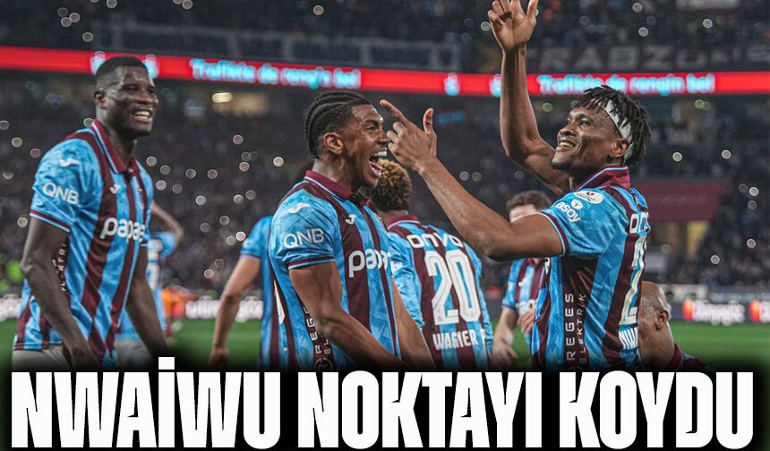 Trabzonspor Zirveyi Ateşe Verdi!