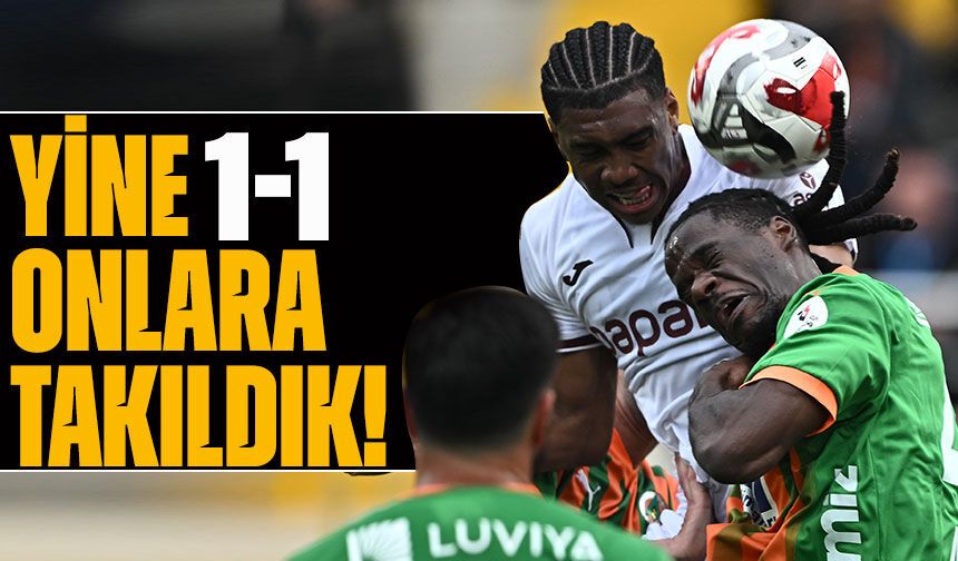 Alanya’da Yine Aynı Senaryo! Trabzonspor Zirve Yolunda Ağır Yara Aldı