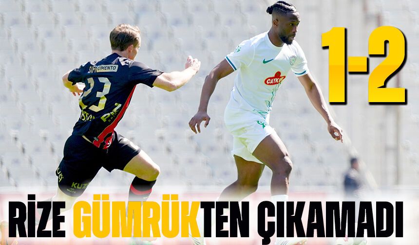Rizespor İstanbul’da Yıkıldı: Karagümrük Son Dakikada Kazandı