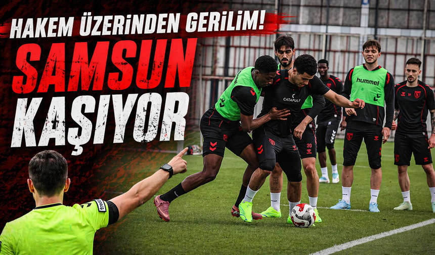 Samsunspor cephesinden peş peşe gelen açıklamalar sonrası gözler hakem Atilla Karaoğlan’a çevrildi