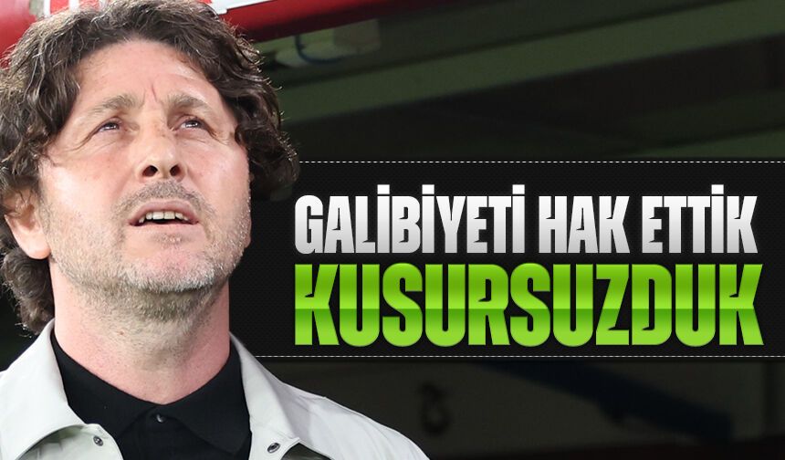 Fatih Tekke’den Net Analiz! “İlk Yarı Kusursuzduk, Galibiyeti Hak Ettik”