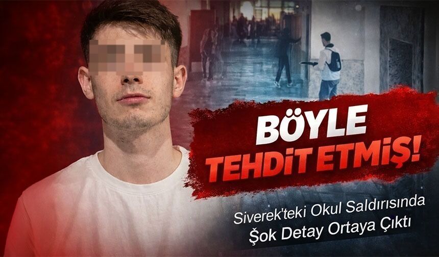 Siverek’teki Okul Saldırısında Şok Detay; Böyle Tehdit Etmiş!