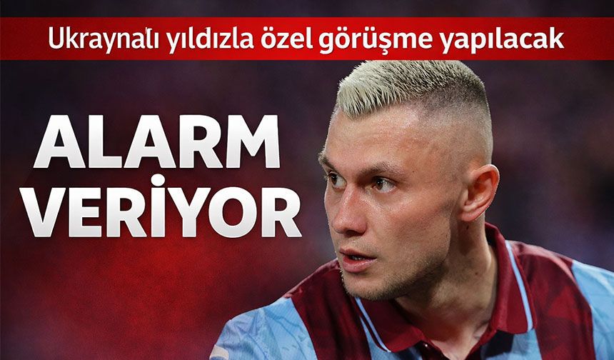 Trabzonspor’da Ukraynalı oyuncu Oleksandr Zubkov Alarm Veriyor! Kritik Viraj Öncesi Gözler Yıldıza Çevrildi