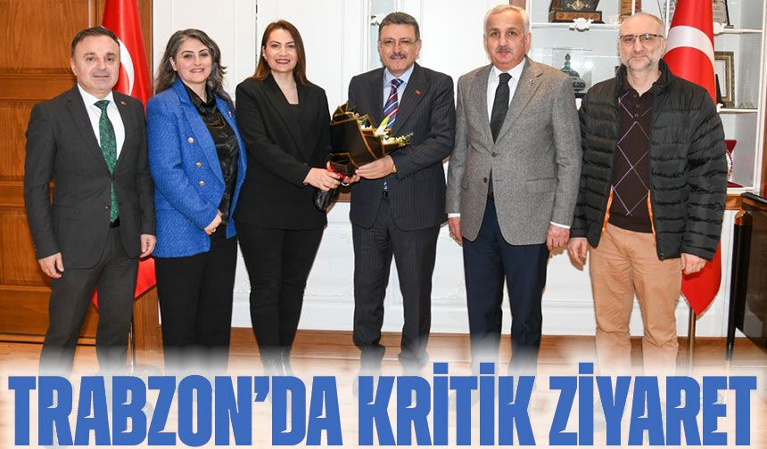 Trabzon’da Kritik Ziyaret: Turan Ülküsü’nden Başkan Genç’e Dikkat Çeken Mesajlar