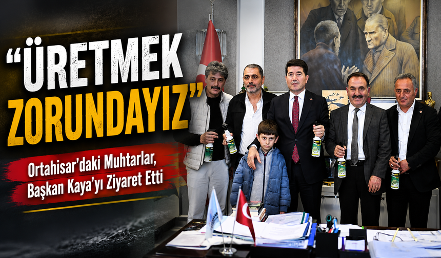 Muhtarlarla Bir Araya Gelen Ahmet Kaya Tarım Zararlılarına Karşı Seferberlik Mesajı Verdi