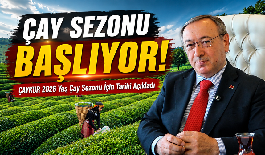 ÇAYKUR 2026 Yaş Çay Sezonu İçin Tarihi Açıkladı; Çay Sezonu Başlıyor!