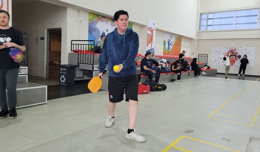 Samsun'da dezenformasyona karşı 'pickleball' etkinliği düzenlendi