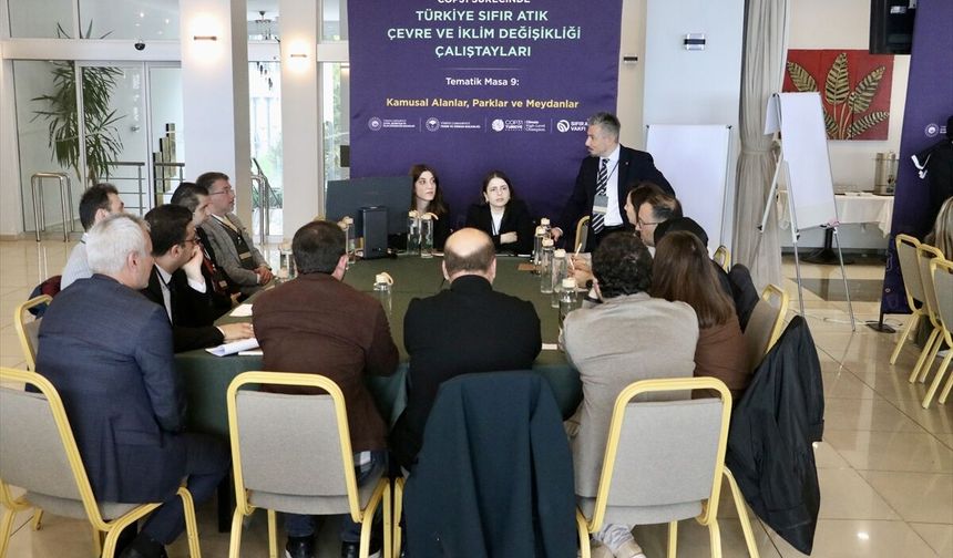 Trabzon'da 'Yerelden Ulusala İsraf ve Atık' temasıyla Sıfır Atık Çalıştayı düzenlendi