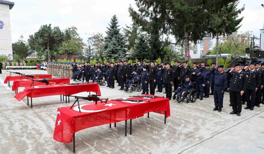 Ordu'da engelli bireyler temsili asker oldu