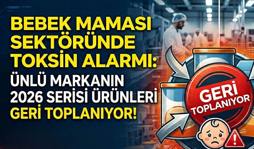 Bebek Maması Sektöründe Toksin Alarmı: Ünlü Markanın 2026 Serisi Ürünleri Geri Toplanıyor!