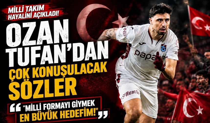 Trabzonspor’un Yıldızından Duygusal Sözler! “Trabzon’da Huzurluyuz”