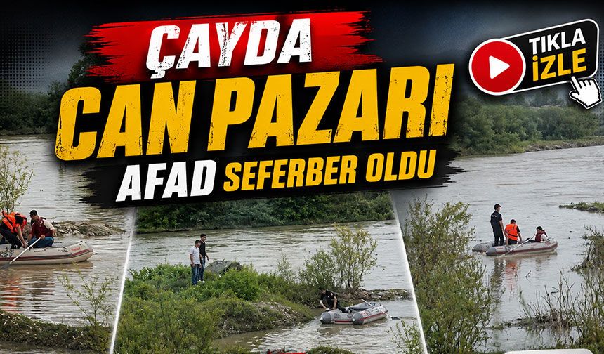Erbaa’da Elektrikli Bisiklet Çaya Düştü: 2 Kişi Kurtarıldı, 2 Kişi Kayıp
