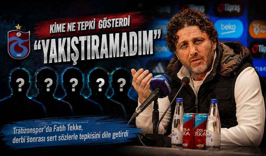 Derbi Sonrası Gündem Yaratan Açıklama Fatih Tekke Sergen Yalçın İçin Üzüldüğünü Söyledi