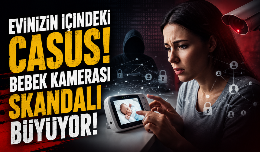 Evinizdeki Kamera Sizi İzliyor Olabilir! Bebek Monitörü Skandalında Büyük Tehlike