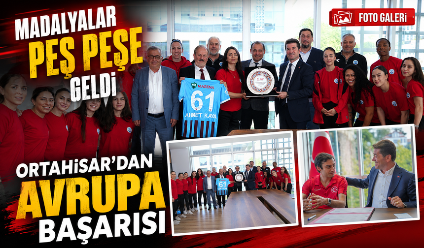 Ortahisar Belediyespor Sporcuları Madalyaları Topladı