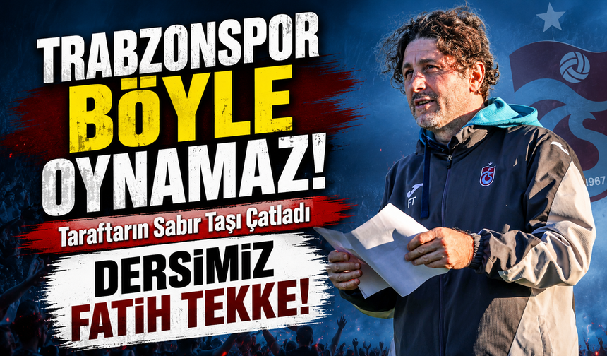 Bordo-Mavililerde Alarm Zilleri: Taraftar Aynı Futboldan Şikayetçi