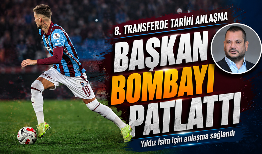 Başkan Doğan Açıkladı: Trabzonspor’dan Rekor Bonservisli Transfer