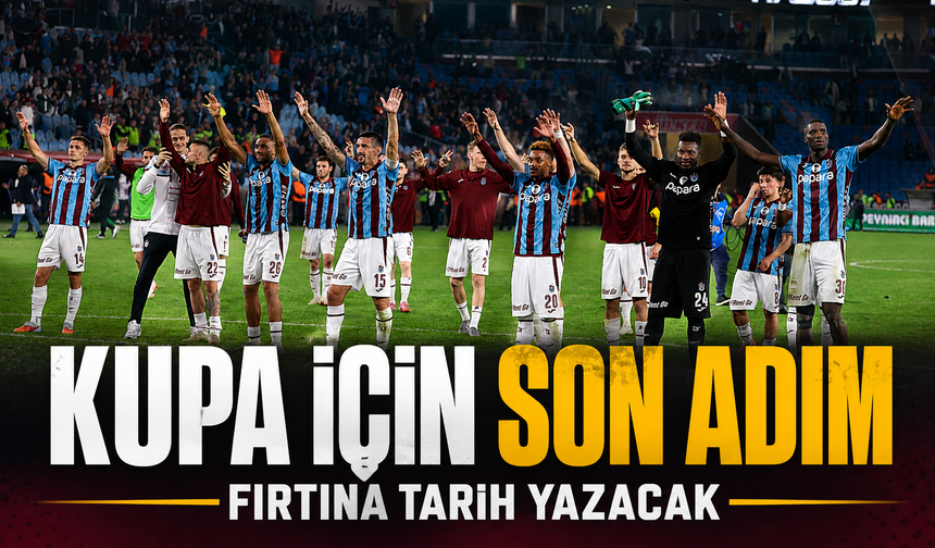 Trabzonspor Konyaspor Finalinde Kupaya Bir Adım Uzakta