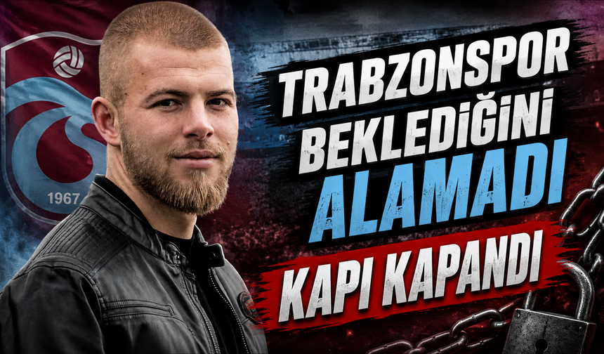 Trabzonspor’un Stoper Hamlesi Sonuçsuz Kaldı: Samsunspor Drongelen İçin Kararını Verdi