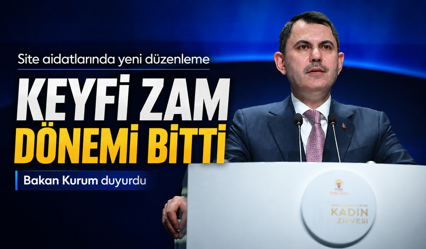 Site Aidatlarında Yeni Düzenleme: Keyfi Zam Dönemi Bitiyor