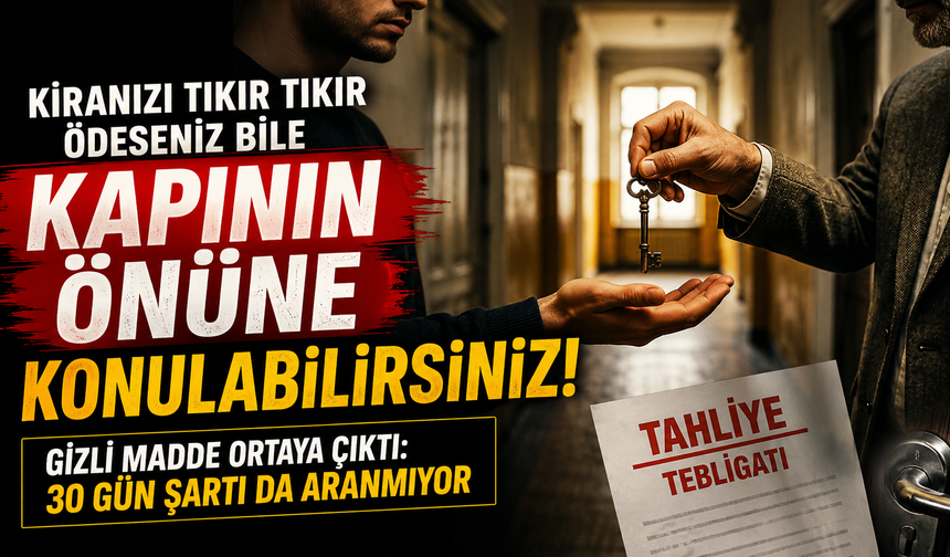 Kiracı Tahliyesinde Kritik Kural: 30 Gün Beklenmeyebilir