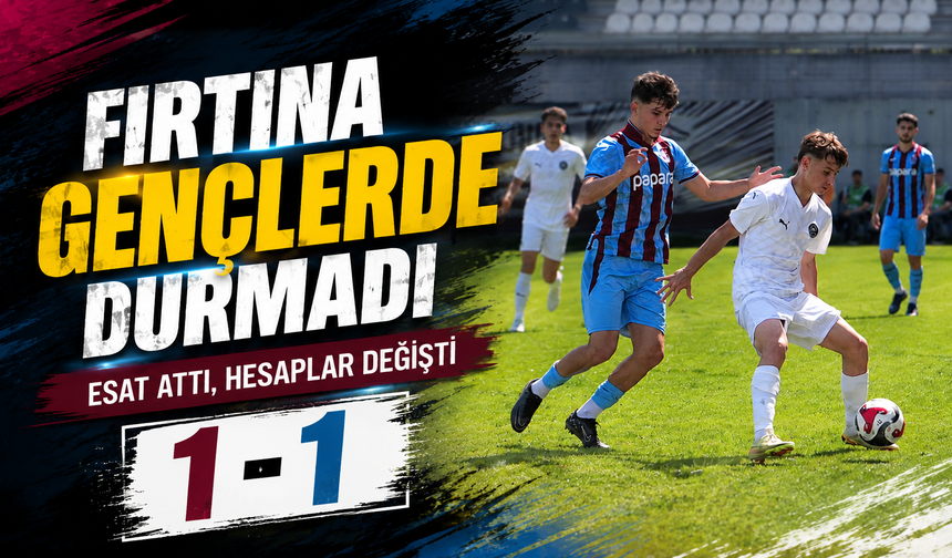 Trabzonspor U19 Play-Off Yolunda Manisa FK U19 Engelini Aşamadı