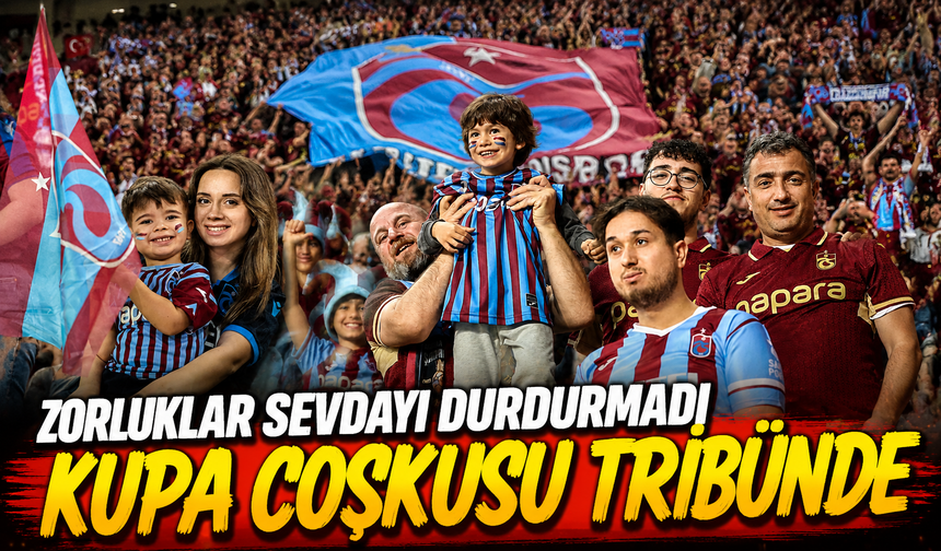 Bordo-Mavili Taraftarlardan Antalya’da Unutulmaz Kupa Desteği