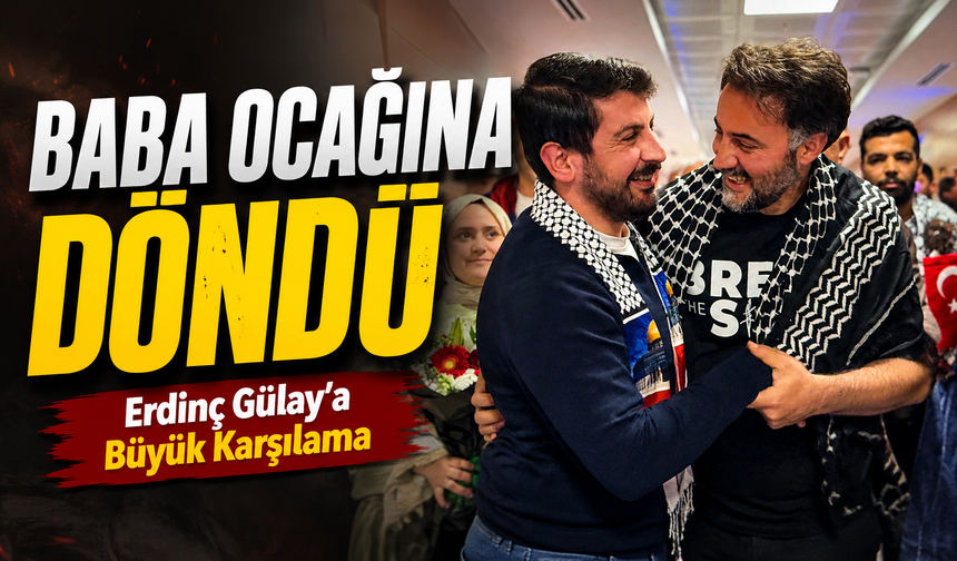 Trabzon’un Gururu Erdinç Gülay Memleketinde Coşkuyla Karşılandı