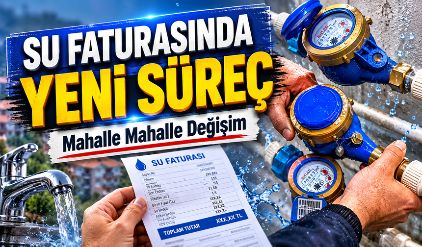 TİSKİ Duyurdu: 10 Yılını Dolduran Su Sayaçları Tek Tek Değiştirilecek