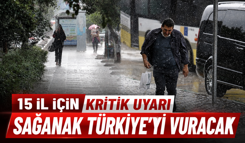 Meteoroloji’den Sarı Kodlu Kritik Uyarı: Sel Ve Su Baskını Riski Artıyor