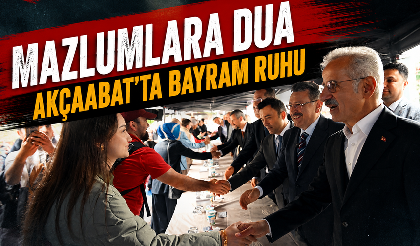 Akçaabat Belediyesi’nin Geleneksel Bayramlaşmasında Birlik Vurgusu Öne Çıktı