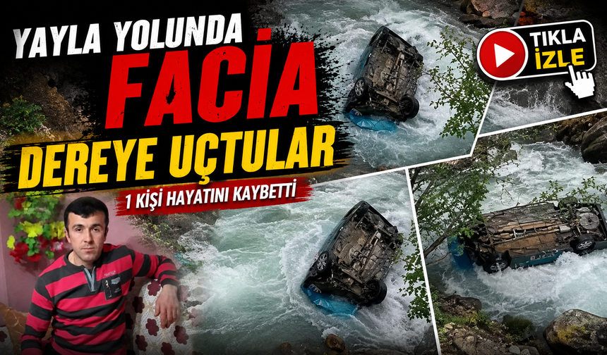 Espiye’de Acı Olay: Dereye Uçan Araçta Can Pazarı Yaşandı