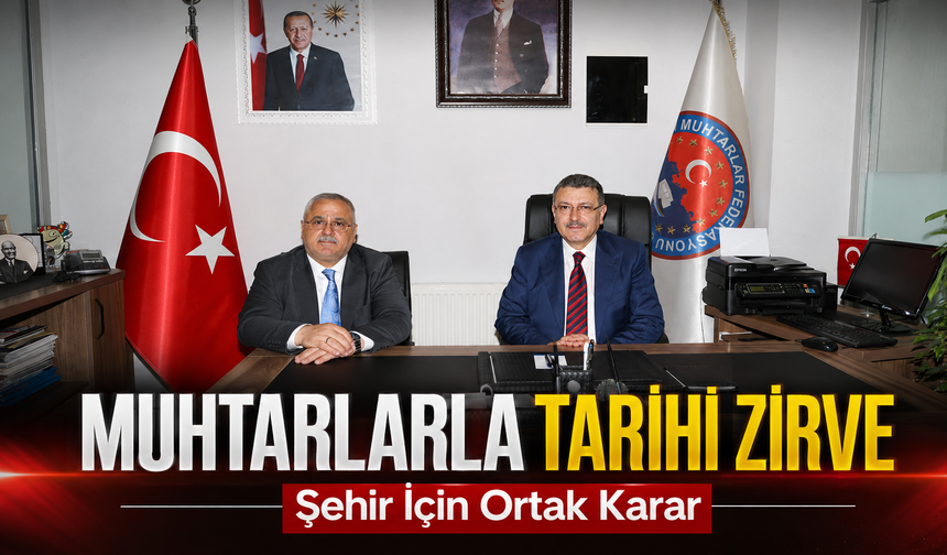 Trabzon’da Bayram Buluşması: Başkan Genç Muhtarlarla Bir Araya Geldi