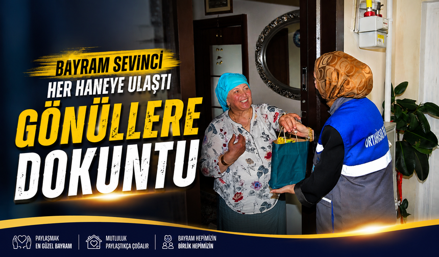 Başkan Ahmet Kaya Öncülüğünde Ortahisar’da Bayram Dayanışması Yaşandı