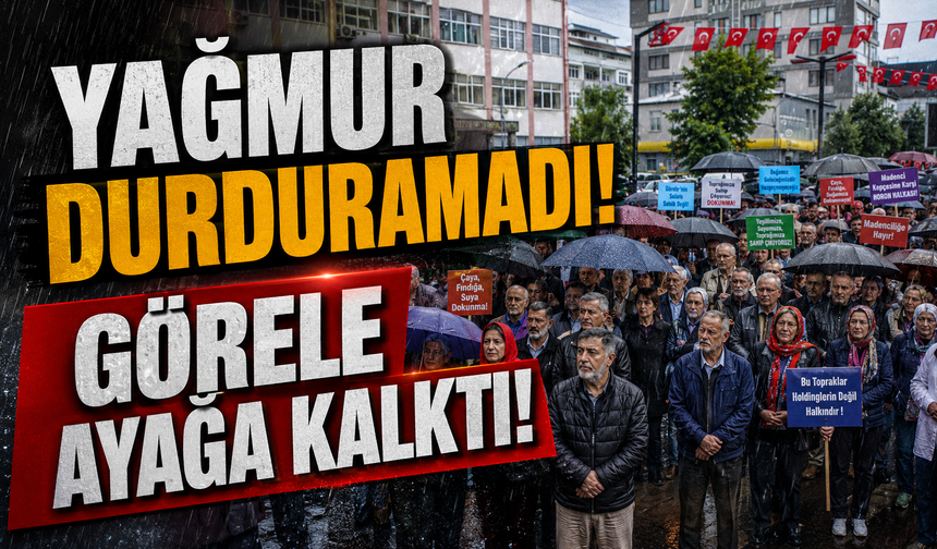 Görele’de Binlerce Kişi Doğa İçin Bir Araya Geldi: Maden Tepkisi Büyüyor