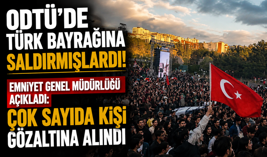 ODTÜ’de Bayrak Gerginliği