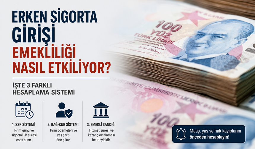 18 Yaş Detayı Emekliliği Değiştiriyor
