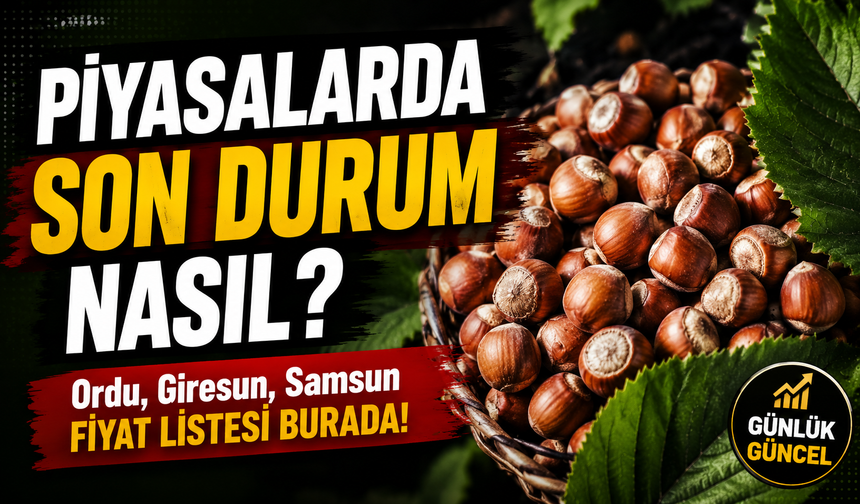 Fındık Fiyatları Yeniden Yazılıyor: İşte Yeni Sezon Fiyatları