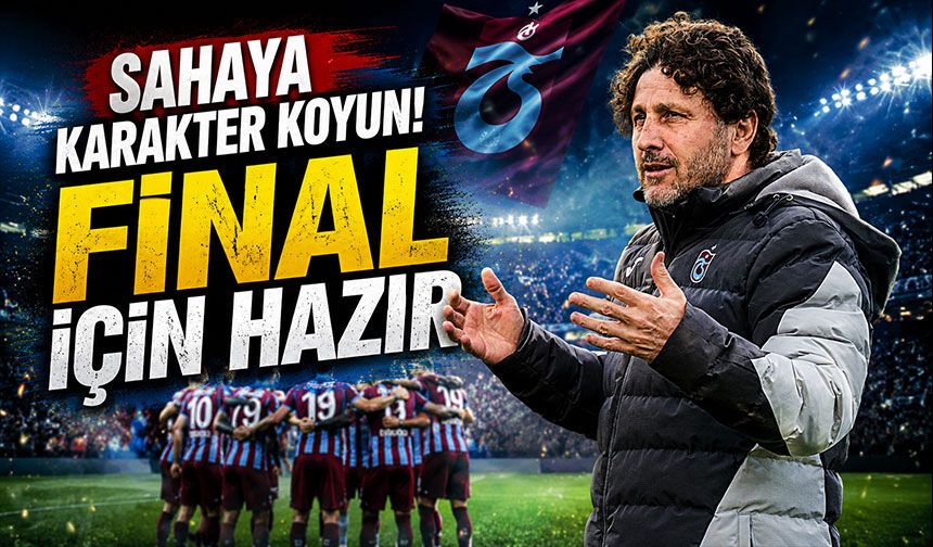 Trabzonspor’da Gözler Kupada! Fatih Tekke Oyuncularını Böyle Uyardı