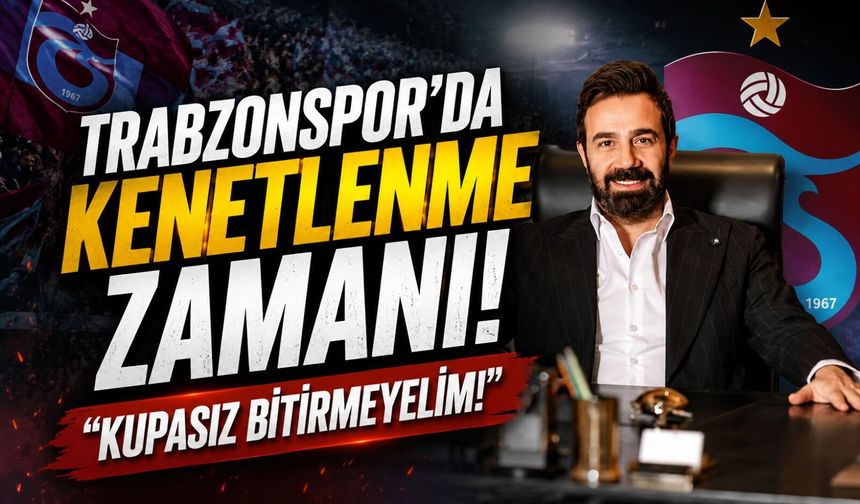 Trabzonspor’da Final Öncesi Kenetlenme Çağrısı! Süleyman Adanur’dan Dikkat Çeken Mesaj