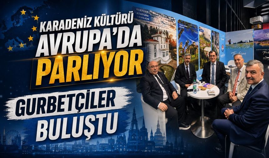 Trabzon Standına Avusturya’da Büyük İlgi! Kültür Fuarına Damga Vurdu