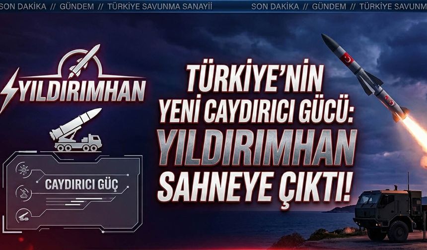 Türkiye’nin Yeni Caydırıcı Gücü: YILDIRIMHAN Sahneye Çıktı!