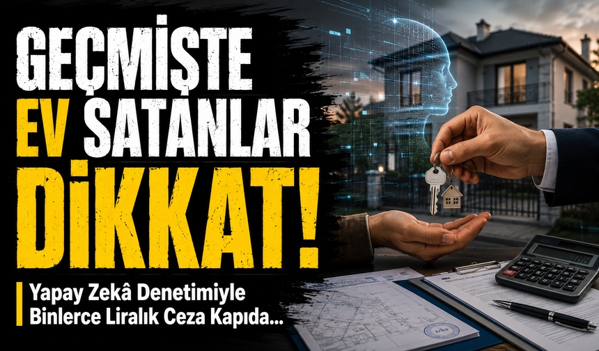 Geçmişte Ev Satanlar Dikkat: Yapay Zekâ Denetimiyle Yüz Binlerce Liralık Ceza Kapıda