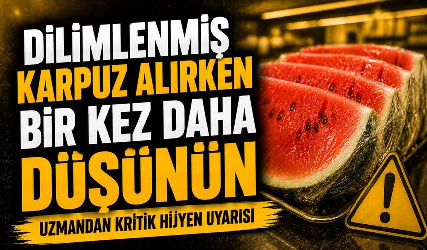 Dilimlenmiş Karpuz Alırken Bir Kez Daha Düşünün: Uzmandan Kritik Hijyen Uyarısı